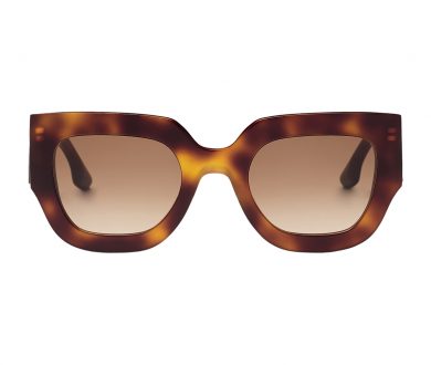 Victoria Beckham Wide Flat Square Sunglasses