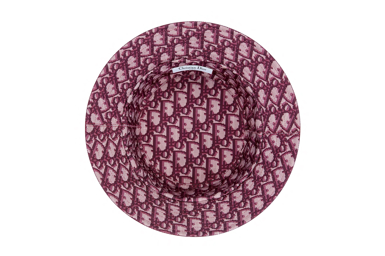Teddy D CD Oblique Red Small-Brim Bucket Hat