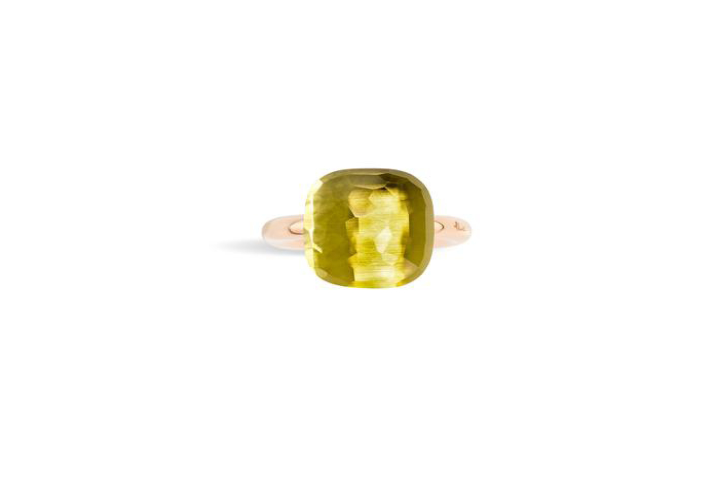 Pomellato Nudo Assoluto Ring with Lemon Quartz