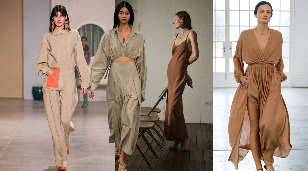 With 'neutral' as fashion's tone of the season, these pieces are offering an easy approach
