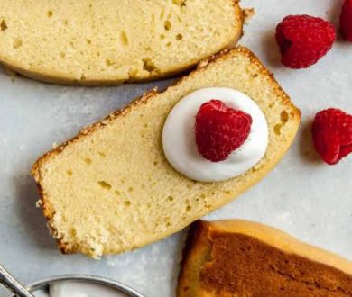 Try your hand at our recipe for a deliciously buttery and fluffy pound cake