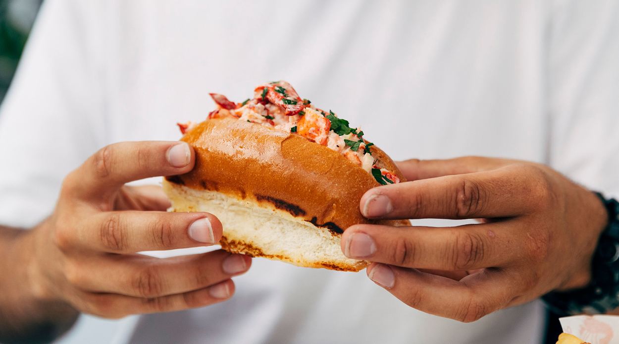 Lobster & Tap's epic lobster roll is shaping up to be the hero