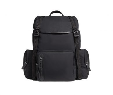 Couture Technical Fabric and Canvas Backpack