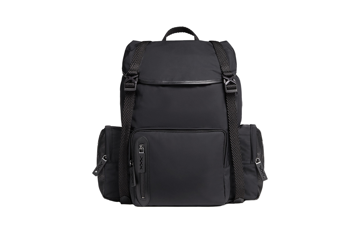 Couture Technical Fabric and Canvas Backpack