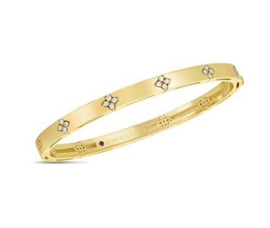 Love in Verona gold bangle
