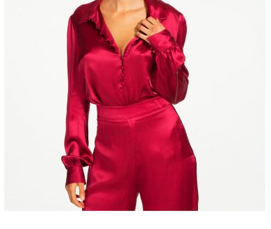 Anja silk blouse