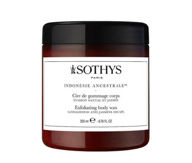 Sothys exfoliating body scrub wax