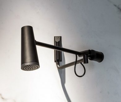 This innovative showerhead has us reimagining traditional bathroom design