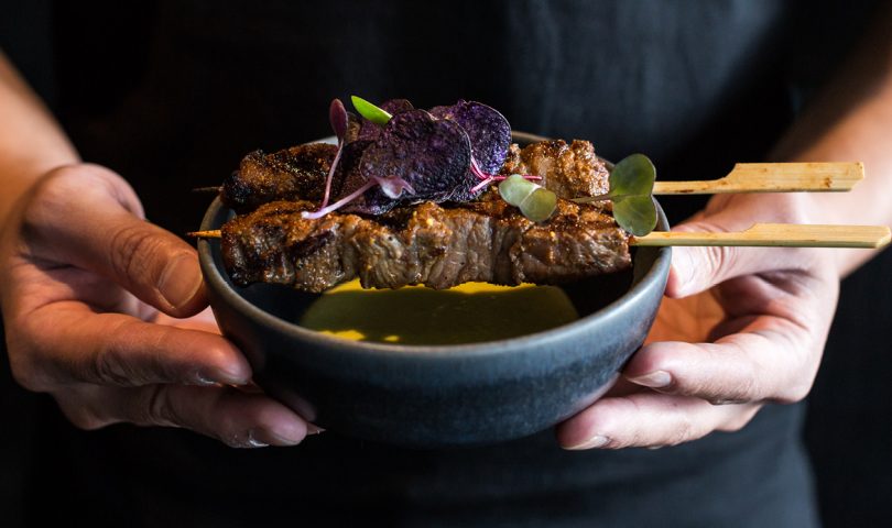 Turn up the heat at home with Azabu’s delectable Wagyu beef skewers recipe