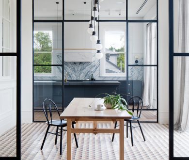 Old world beauty meets elegant modern design in this Victorian home