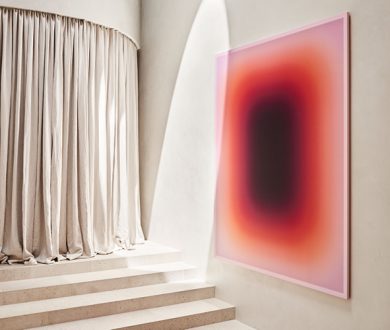 Cool and contemporary, this curved home throws a new angle on the art of living