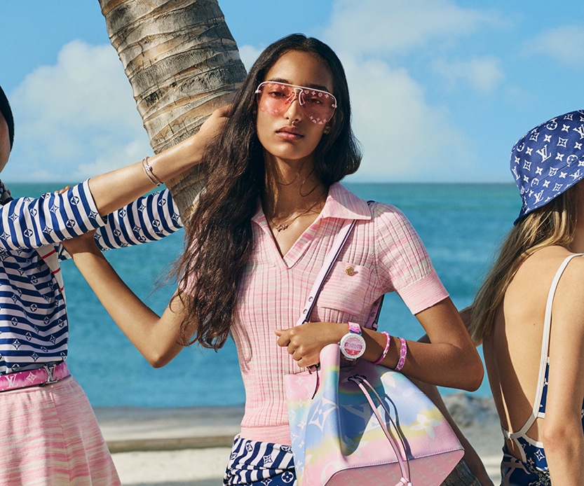 Inside the Louis Vuitton Tie Dye Escale Summer 2020 Collection