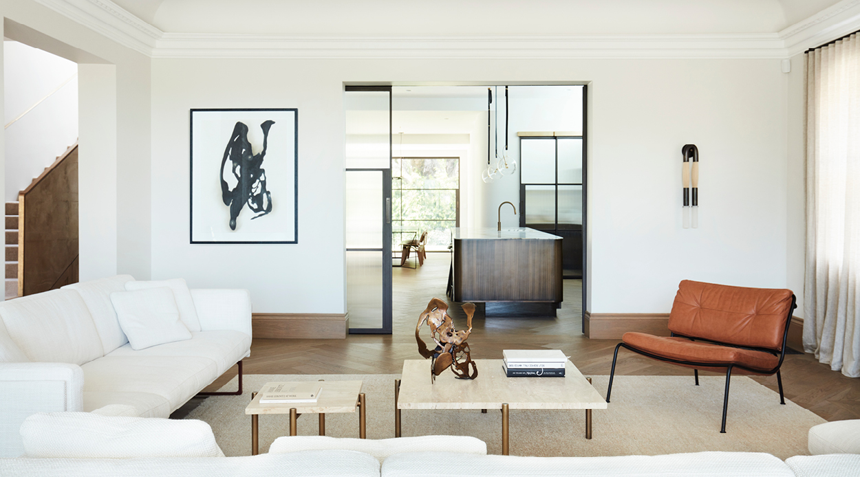 See inside the exquisite residence of a prominent Sydney fashion