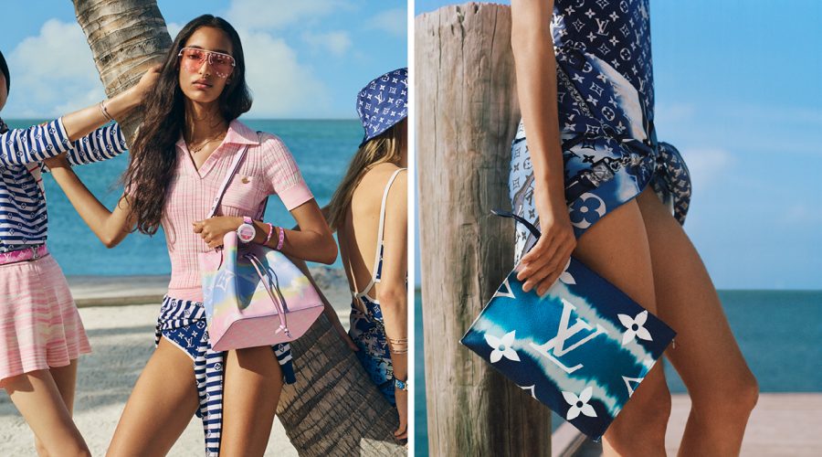 Tie-dye for. Introducing Louis Vuitton's Shibori inspired LV Escale  collection