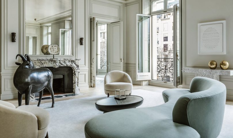 This flawless Parisian apartment is a masterclass in effortless chic