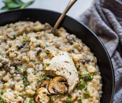 Bring a taste of Italy to your home with NSP’s indulgent mushroom and truffle risotto recipe