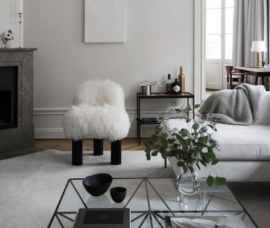 Embrace fuzzy logic with this fluffy furniture trend that takes cosy to the next level