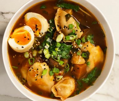 Hearty and wholesome, this dumpling soup recipe is the perfect winter warmer