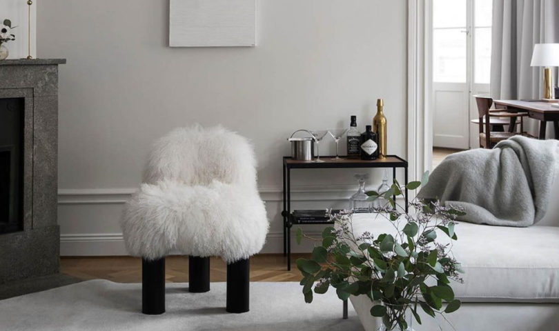 Embrace fuzzy logic with this fluffy furniture trend that takes cosy to the next level