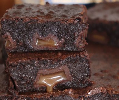 This caramel brownie recipe is the definition of decadence