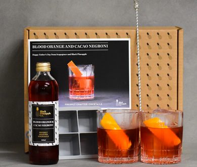 Blood orange and cacao negroni pack