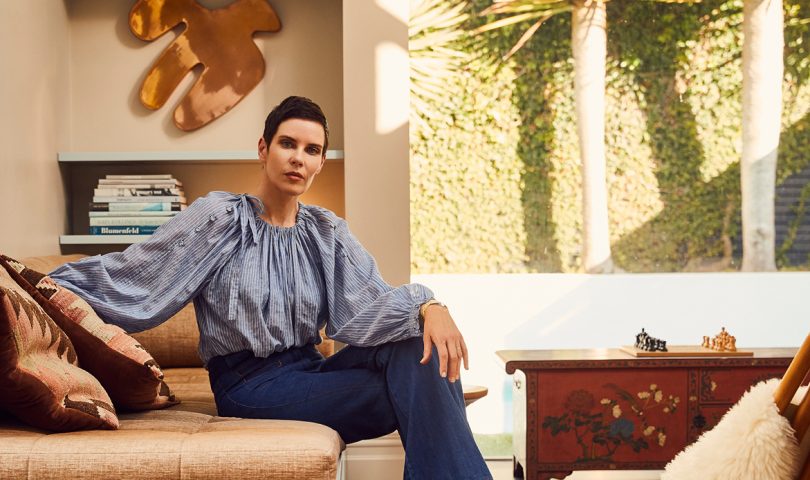 Designer Karen Walker has dipped into her past to create her latest collection for Resene