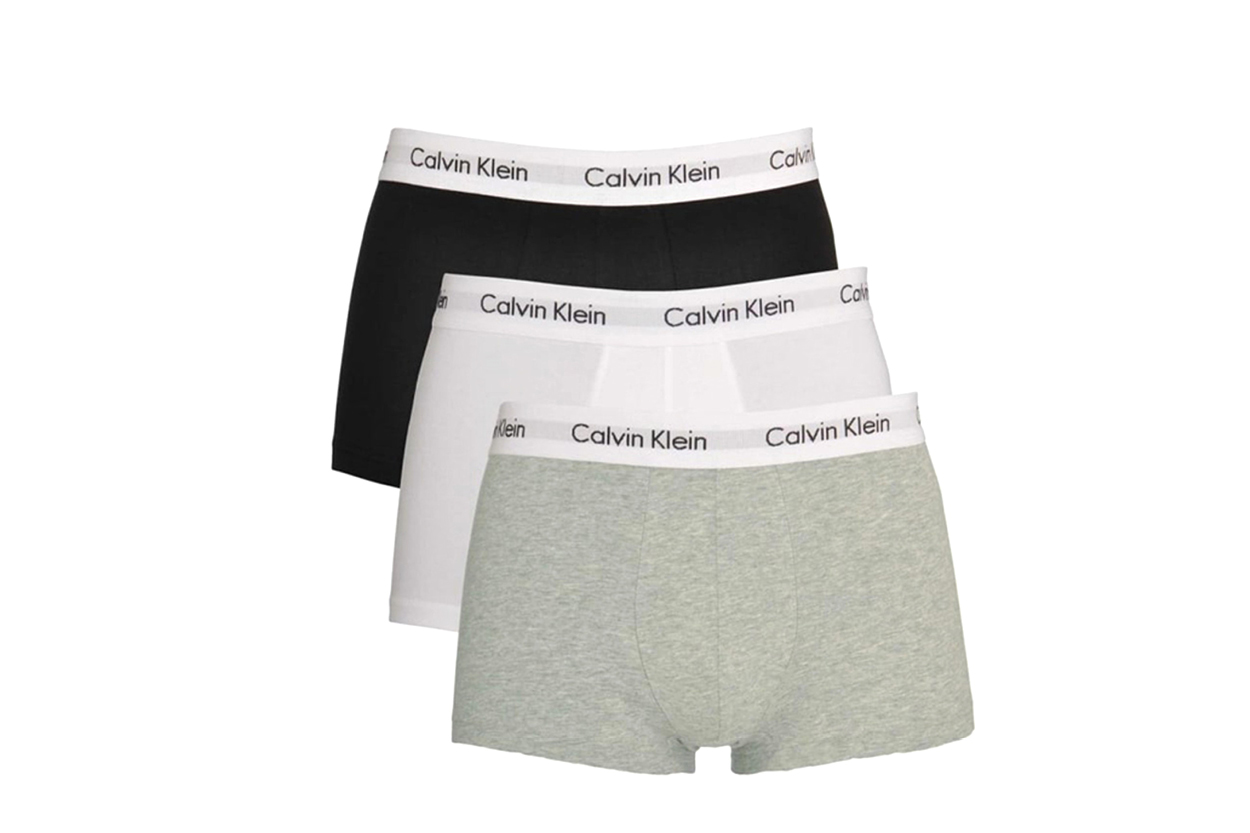 Calvin Klein cotton trunks, 3-pack