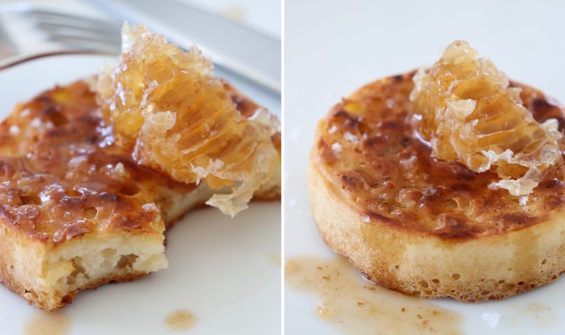 Step up your lockdown breakfast game with this lovely homemade crumpet recipe