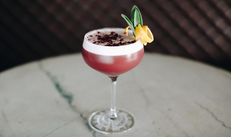 Bring the bar to your abode with this blackberry, gin and sage cocktail recipe