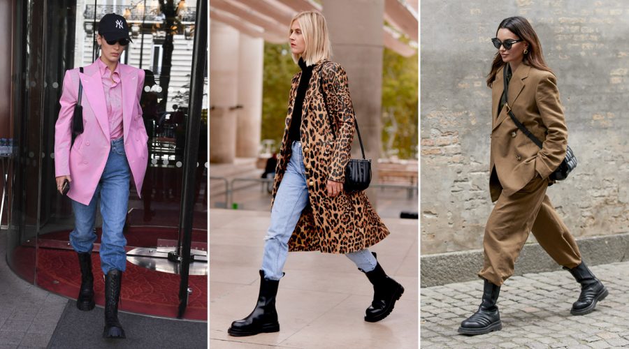 How to wear chunky boots and nail this season's coolest footwear trend