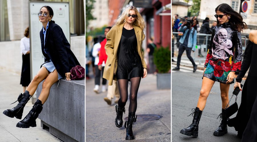 How to wear chunky boots and nail this season's coolest footwear trend