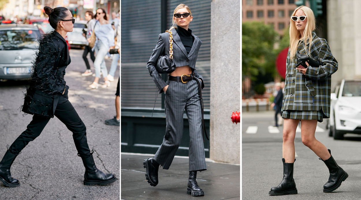 How to wear chunky boots and nail this season's coolest footwear trend