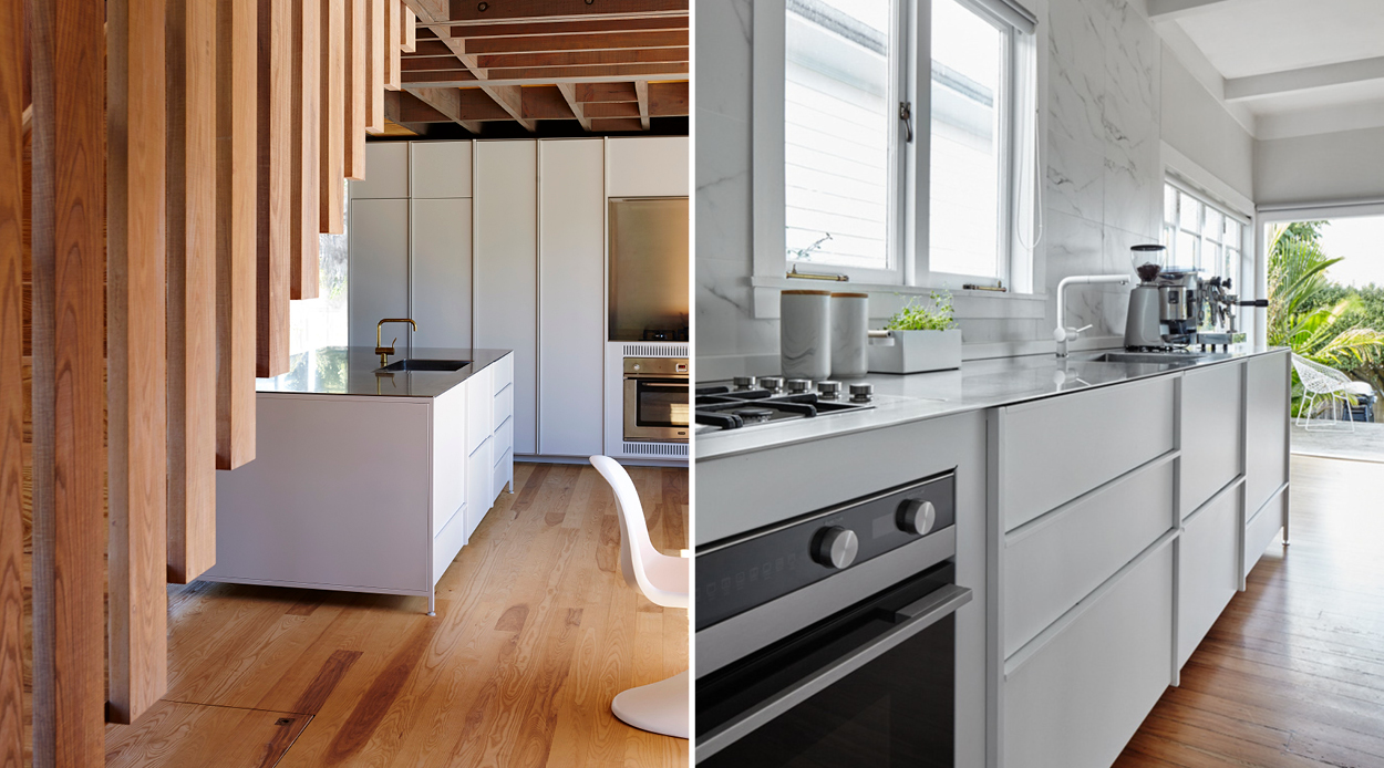 IMO's clever locally designed kitset kitchen delivers sleek design in