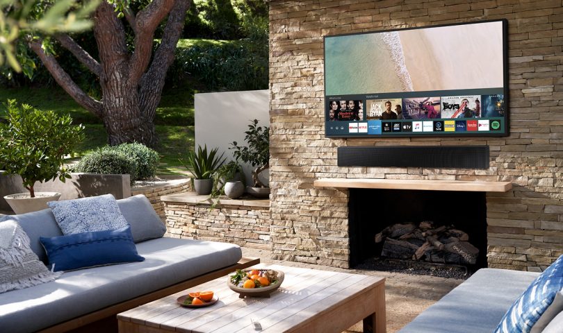 This outdoor TV is here to take al fresco entertaining to the next level