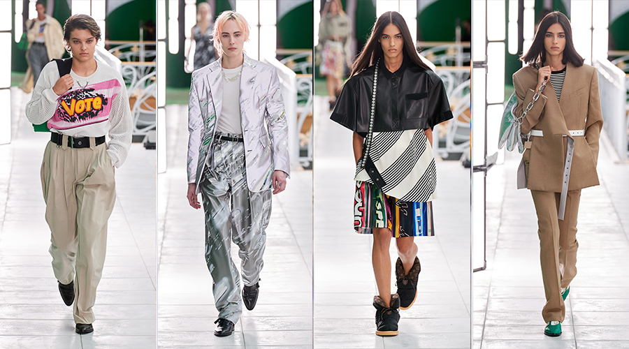 Louis Vuitton Opens Its Spring 2021 Show With an Important Message