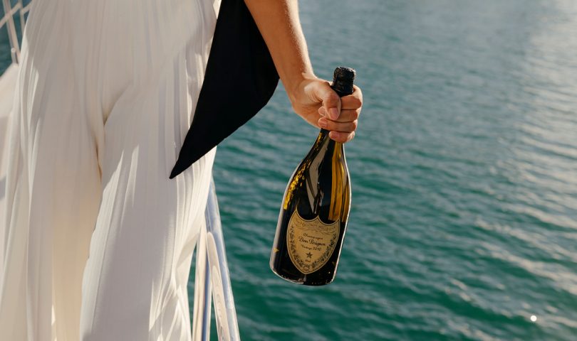 It’s your last chance to pre-order Dom Pérignon’s luxurious on-water Champagne delivery service