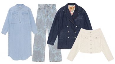 ganni x levi's dress