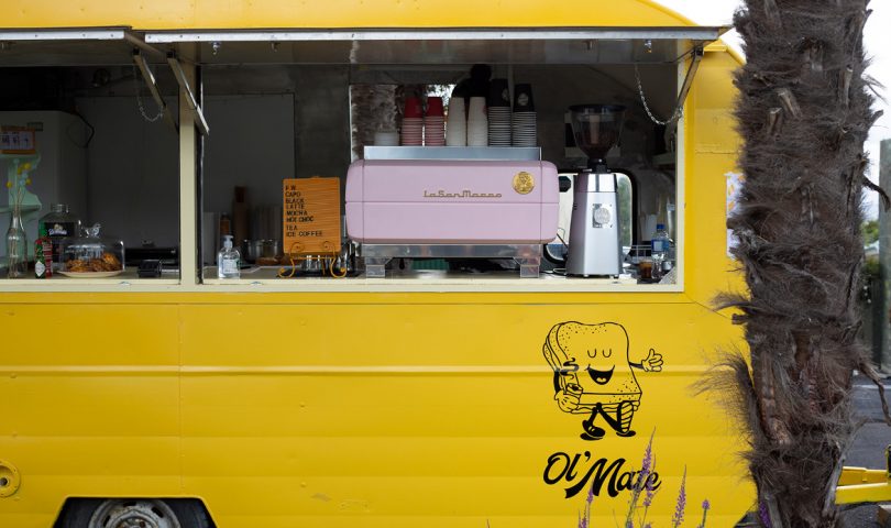 Meet Ol’ Mate, the caravan serving baked delights and excellent coffee