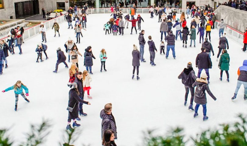 Get your skates on at this ice rink by the beach thanks to Takapuna’s exciting new pop-up