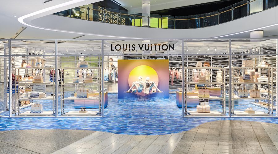 louis vuitton pop up beach