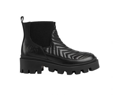 Gucci Matelassé Chelsea boot