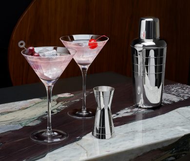 Love entertaining at home? These sleek new pieces are essential for your bar cart