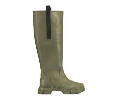 Ganni Recycled Rubber Country boots