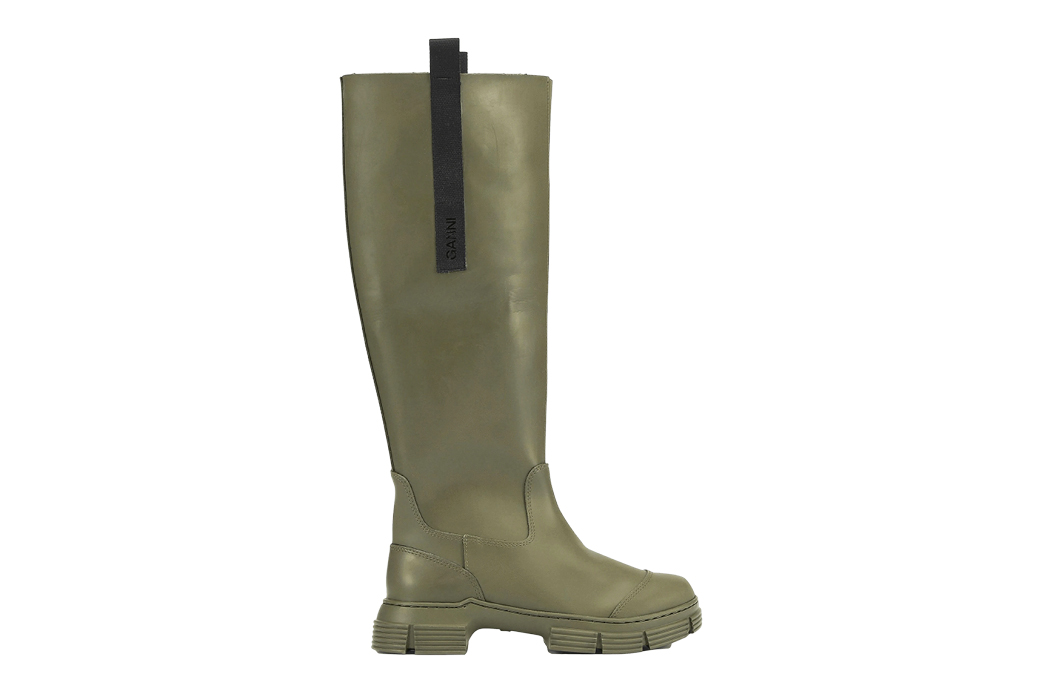 Ganni Recycled Rubber Country boots