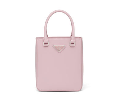 Prada brushed leather tote