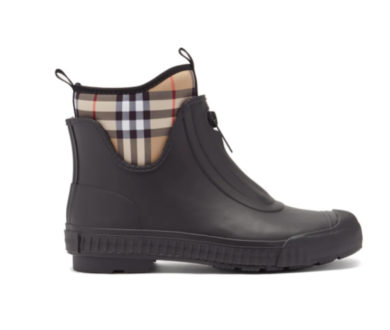 Burberry Flinton Vintage-check rain boots