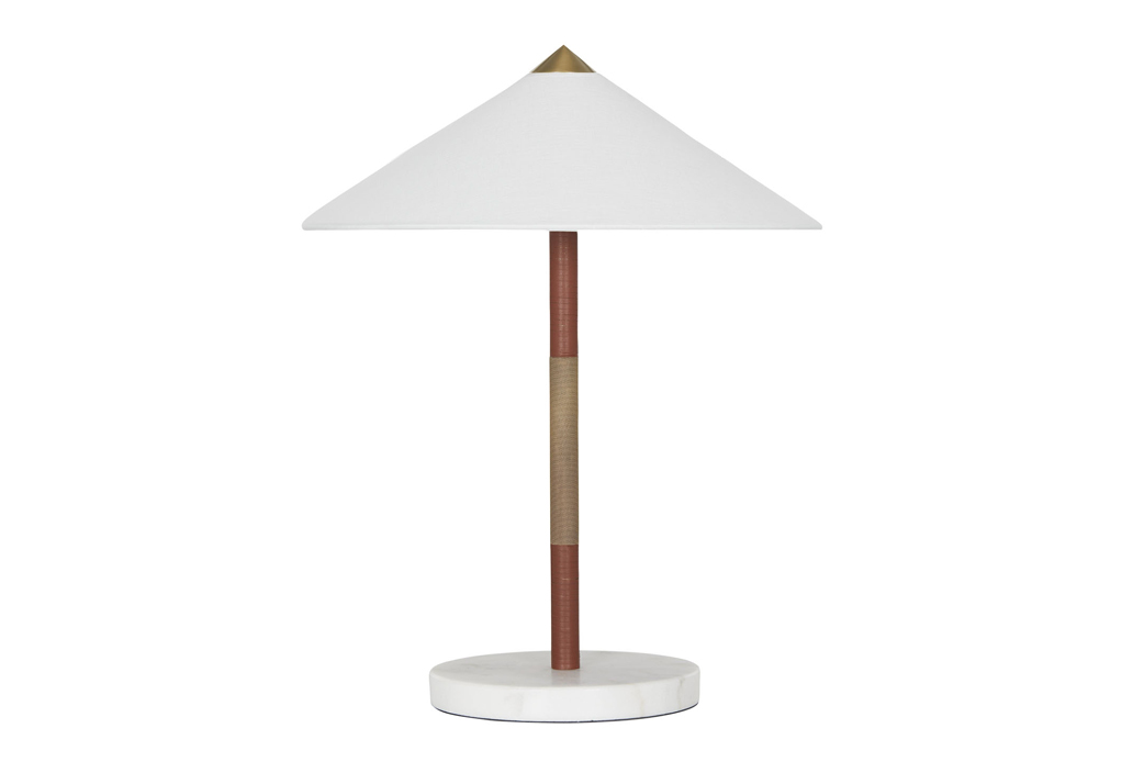 Tao Leather Table Lamp