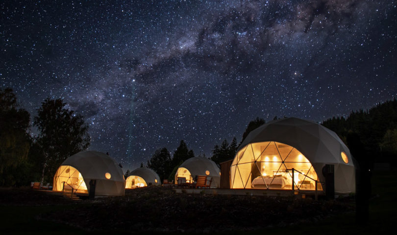 Taking your next stargazing trip to a luxurious new level, these incredible domes are a New Zealand first