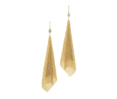 Elsa Peretti mesh earrings