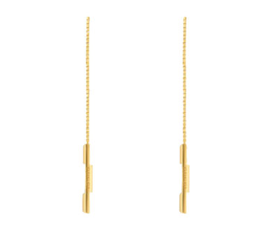 Gucci Link to Love chain earrings